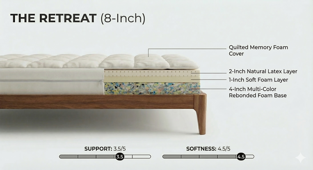 Retreat Mattress Layers